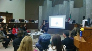 Palestra na Semana de Qualidade de Vida no Trabalho no Tribunal Regional Eleitoral, Porto Alegre, 1.9.2015.