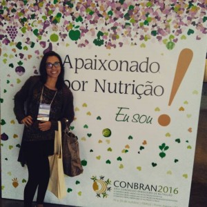 Palestrante no Congresso Brasileiro de Nutrição, no Mini Curso de Nutrição Comportamental -Mindfulness e o Comer Consciente, Porto Alegre, 28.10.2016.
