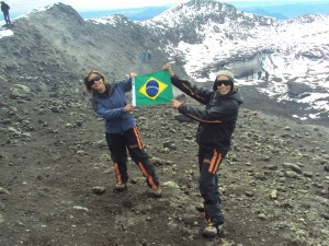 Villarica Vulcão, Chile.