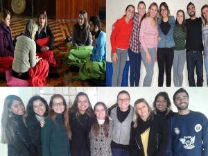 1o Grupo de 8 Encontros de Mindfulness para Redução de Estresse em Porto Alegre, junho, 2014.