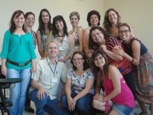 1o Grupo de 8 Encontros de Mindfulness da minha pesquisa de doutorado, em Porto Alegre, dezembro,  2014.