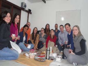 5o Grupo de 8 Encontros de Mindfulness, em Porto Alegre, maio,  2015.