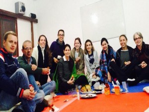6o Grupo de 8 Encontros de Mindfulness, em Porto Alegre, junho,   2015.