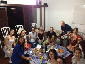 Grupo de 8 Encontros de Mindfulness, em Porto Alegre, julho,   2015.
