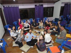 7o Grupo de 8 Encontros de Mindfulness, em Porto Alegre, setembro, 2015.