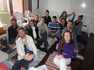 1o Mindfulness Training Camp (para estudantes), 28.09.2013, na parceria de Tiago Tatton, Porto Alegre.
