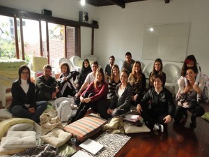 2o Mindfulness Training Camp (para profissionais da psi), 29.09.2013, na parceria de Tiago Tatton, Porto Alegre.