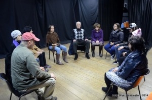 Oficina de Mindfulness no Hanamatsuri, Festival da Paz, 25.5.2014,  Porto Alegre, 
