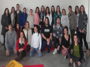 Workshop de Mindfulness e Meditação, com a parceria de Carolina Menezes, em Pelotas, 07.06.2014.