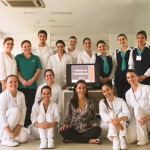 Oficina de Mindfulness para Redução de Estresse na Clínica Physique, Porto Alegre, 9.11.2017.