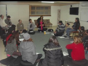 Mindfulness Body in Mind Trainnig Módulo Intermediário, com Tamara Russel, Porto Alegre,  16.08.2013.
