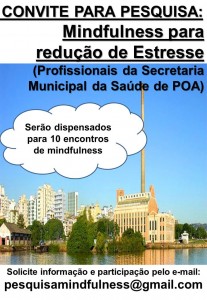 Início da Intervenção de Pesquisa do Doutorado, setembro, 2014.