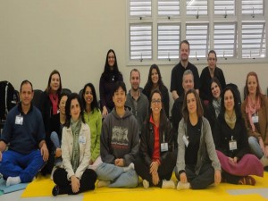 Participante do Módulo Intermediário da Formação do Mente Aberta, São Paulo, 14 a 17 de maio, 2015.