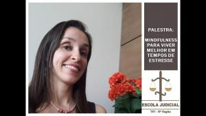 0046 - Palestra para o TRT15 - Manejo de Estresse em Tempos de Isolamento Social, março, 2020.https://youtu.be/uL3Jv12dU3o
