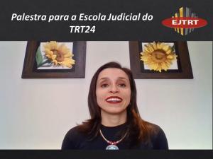 0051 - Palestra TRT24- Cuidados com a Saúde Mental em Tempos de Pandemia, maio, 2020.Disponível em: https://youtu.be/ri0hpiwZ07M